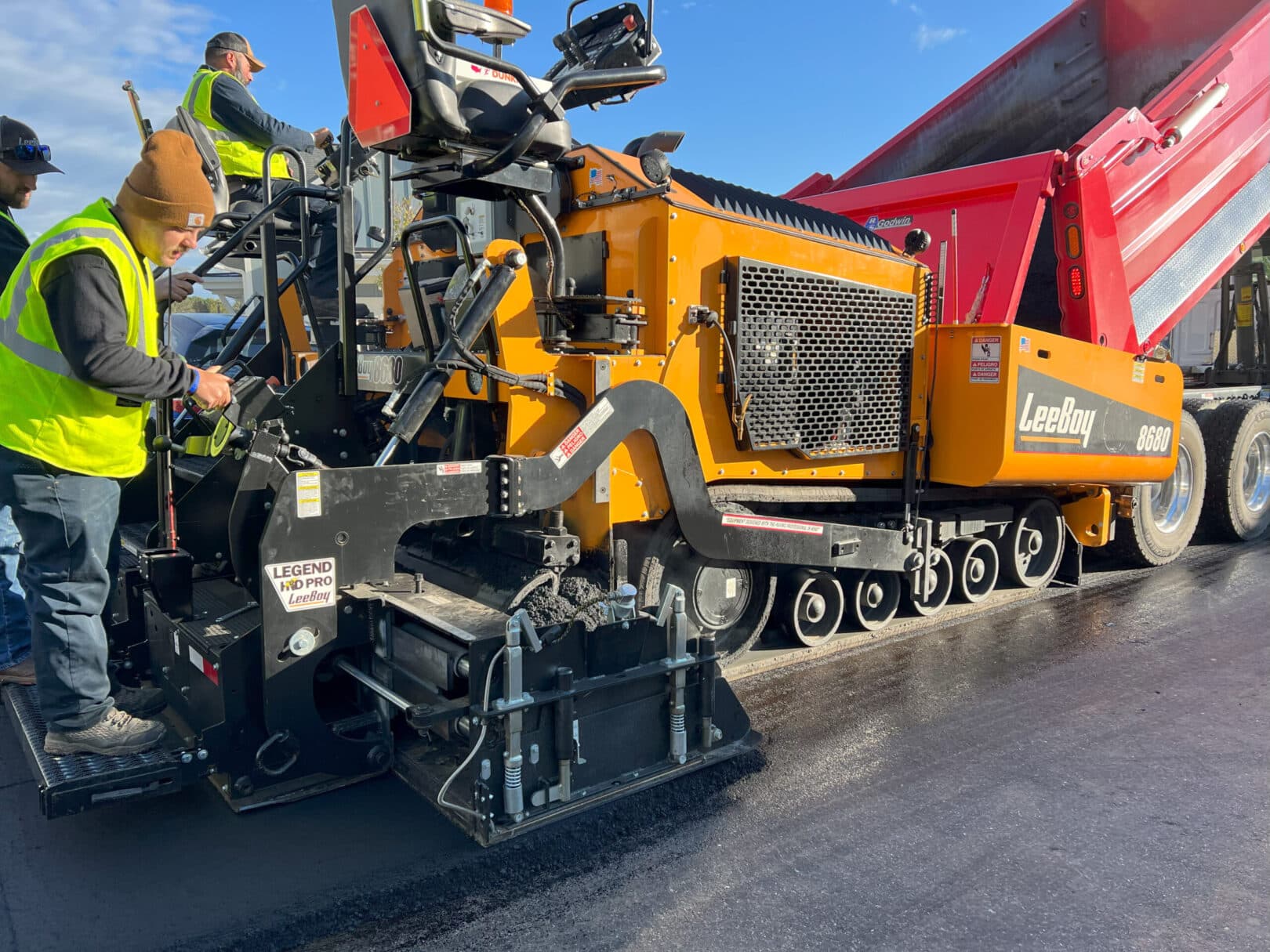 imgLeeBoy 8680 Asphalt Paver: Bridging the Gap in Paving Technology