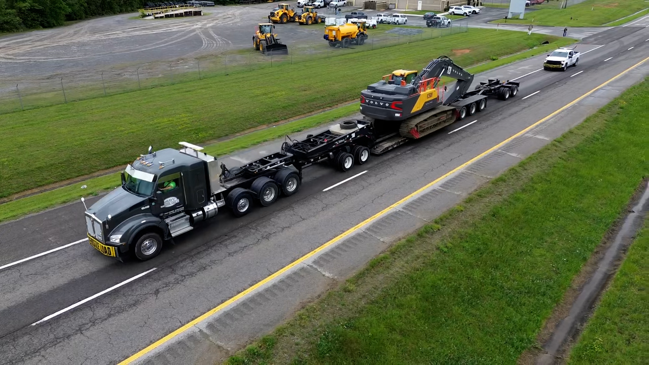What It Really Takes to Move a 50-Ton Excavator